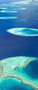 Eau turquoise, Polynésie française