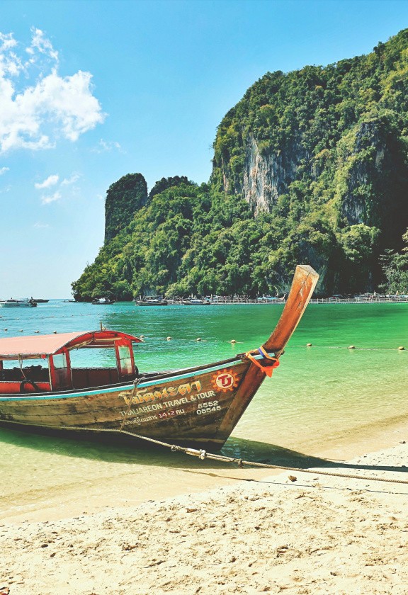 Bateau Krabi, Thaïlande