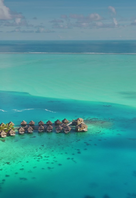 Bungalows, Polynésie française