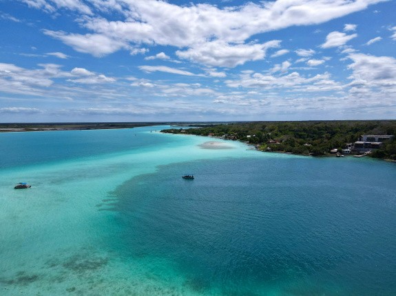 Mexique, ville de Bacalar dans le Yucatan