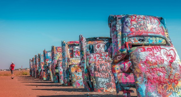 Cadillac Ranch, USA