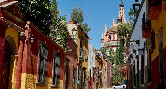 Ruelles colorées, Mexique