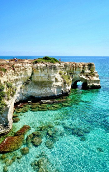 Falaises des Pouilles, Italie