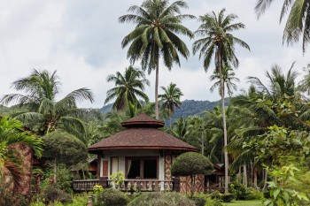 bungalows, Polynésie Française