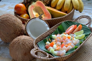 Salade de thon cru, Polynésie française